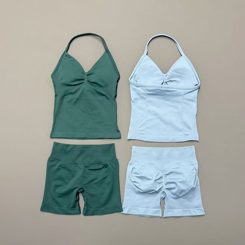 Yoga Fitness Wear - 2 Piece Gym Set Women Seamless