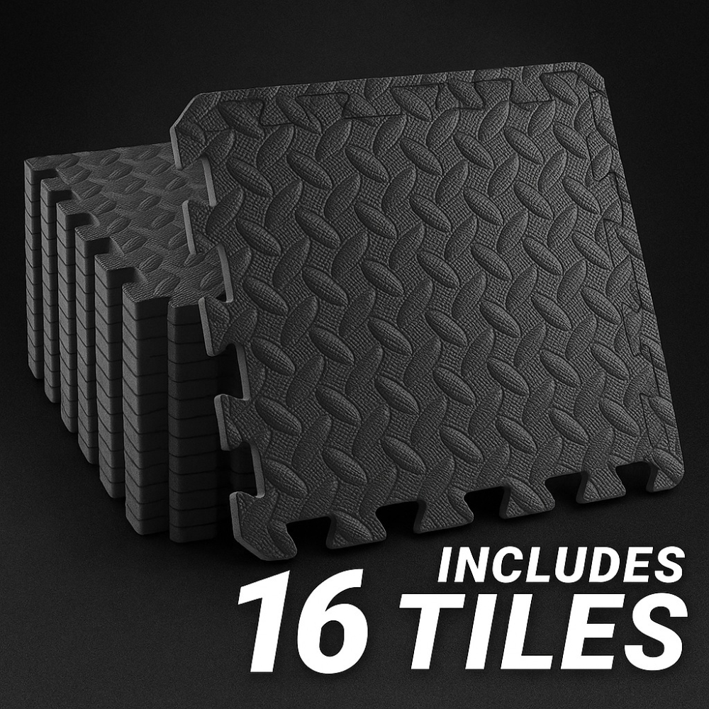 Yoga Fitness Trainer - 16 Piece Fitness Yoga Mat Soft