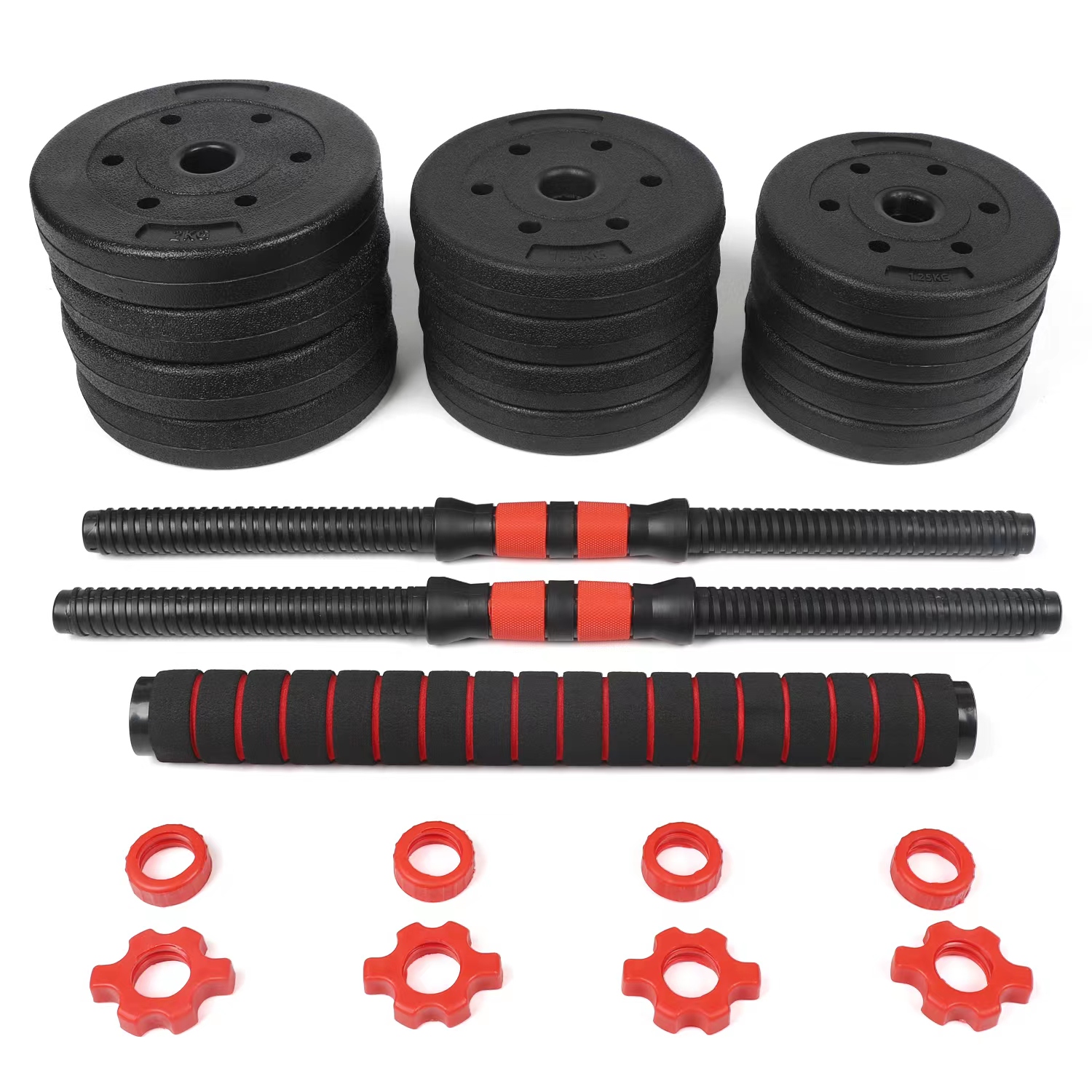 Kettlebell - 15kg Adjustable Dumbbell Set Free Weights