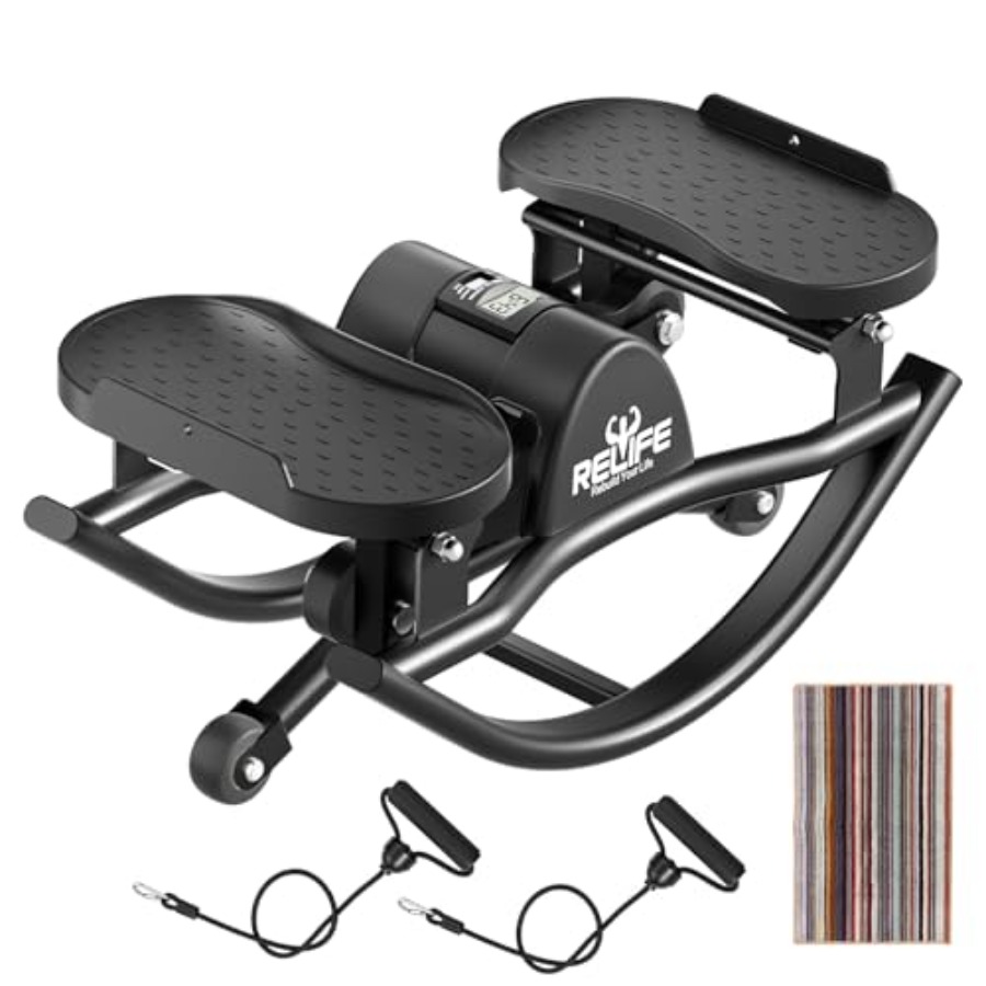 Balance Board Fitness - Rock Stepper Side to Side Rocking