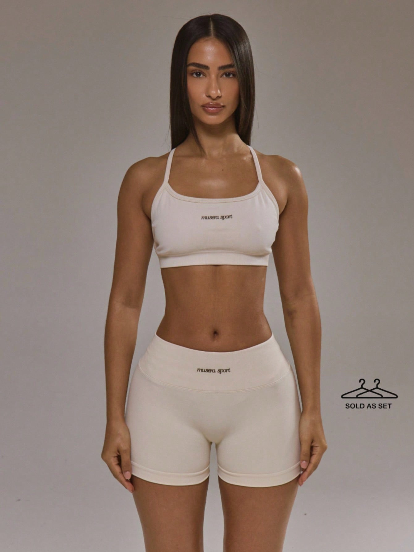 Yoga Fitness Wear - Cross Back Sports Bra & Scrunch