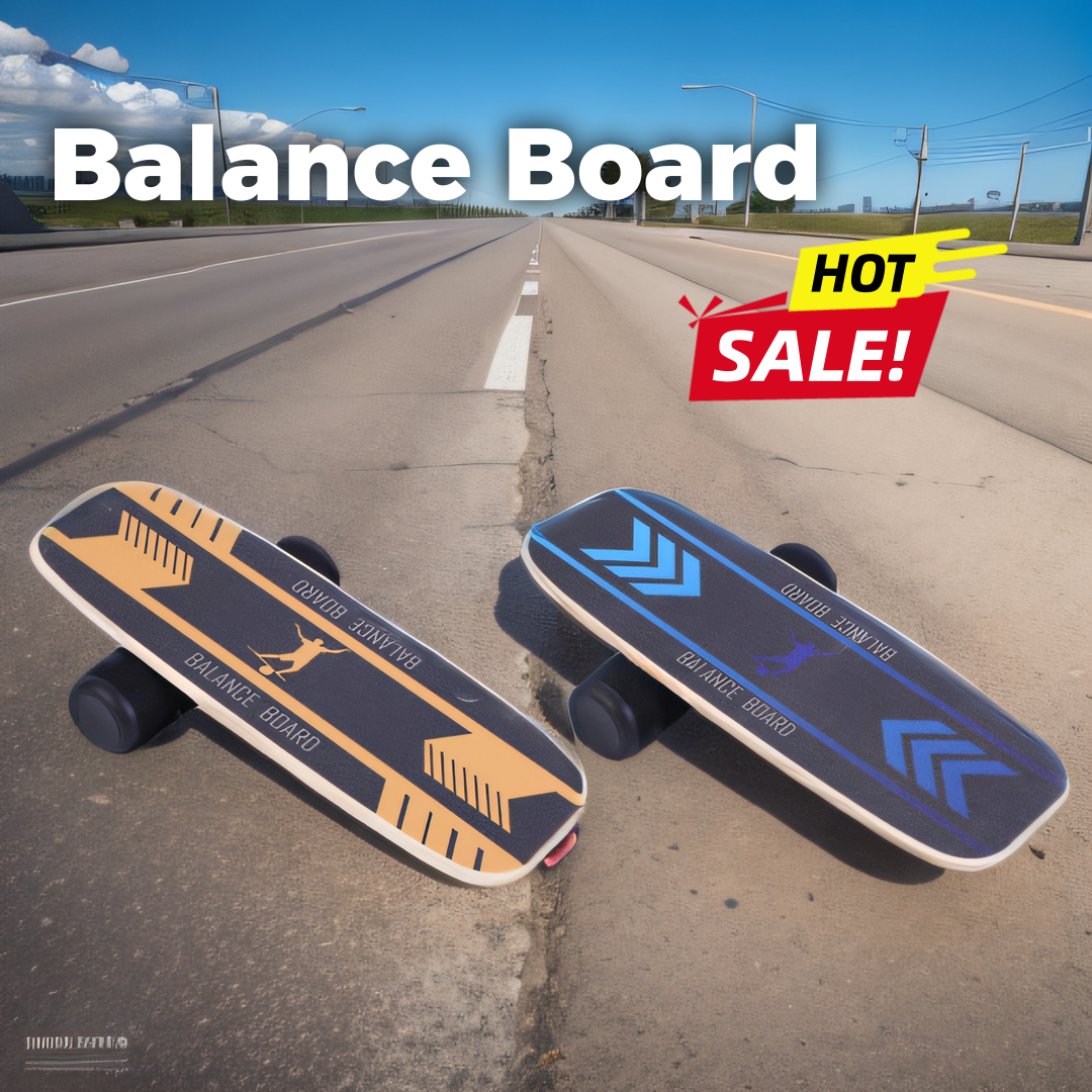 Balance Board Fitness - Balance Board Non Slip Surface Wooden