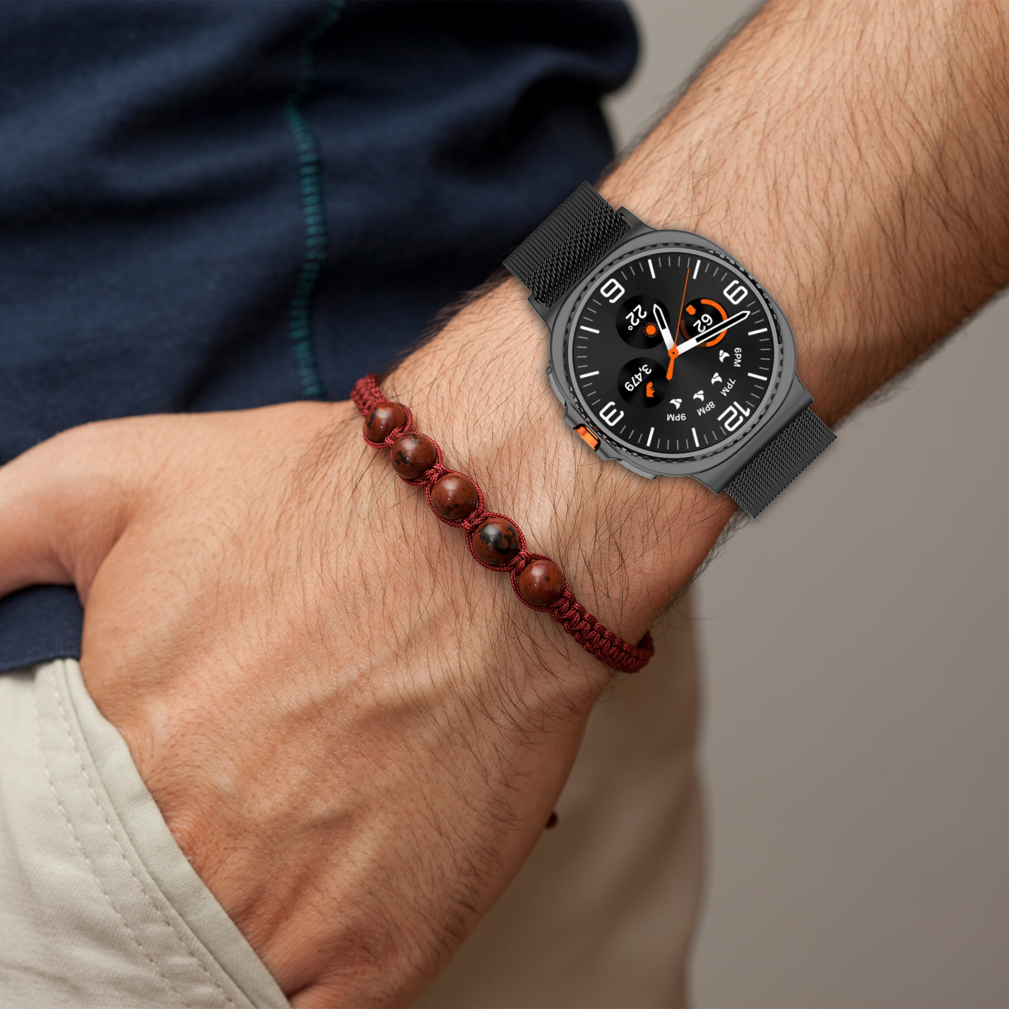 Stainless Steel Milanese Strap - đánh giá và giá Fitness Tracker Band