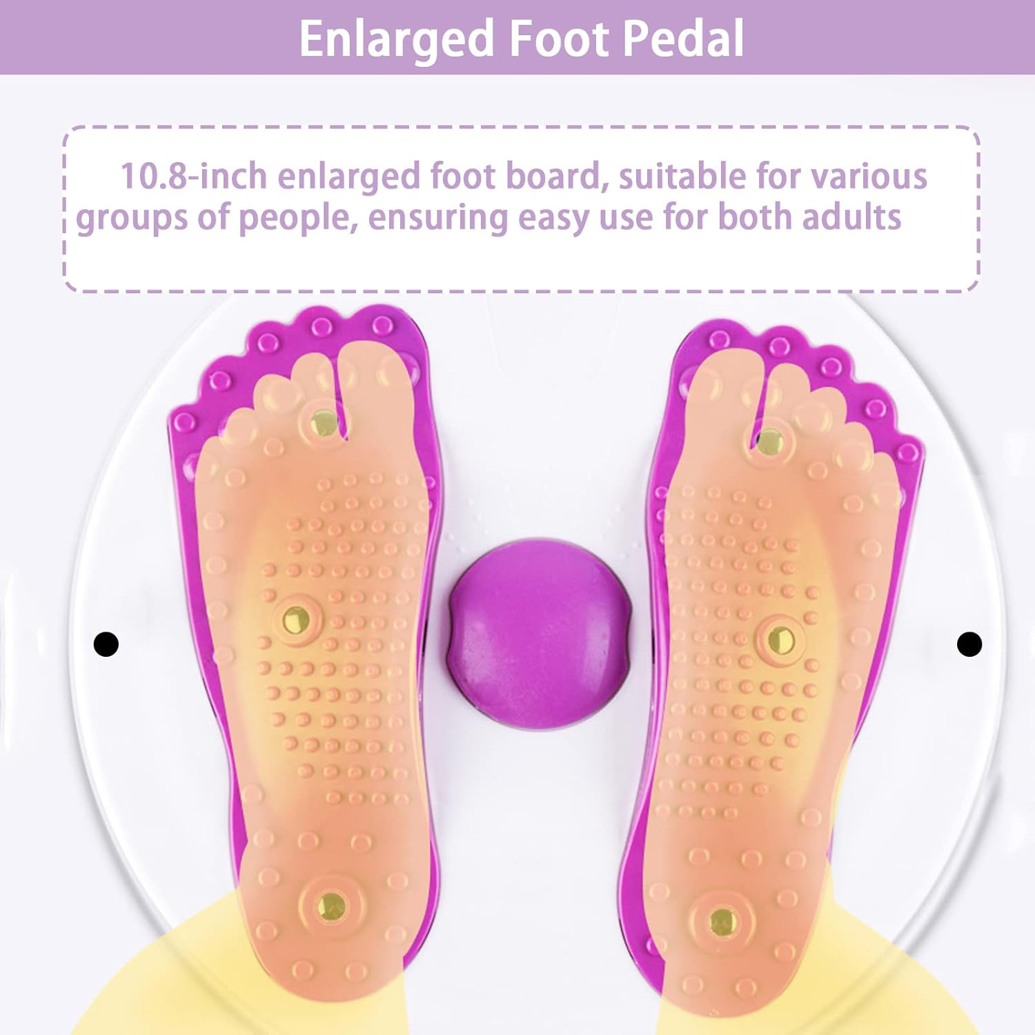 Purple Waist Twister Disc with - đánh giá và giá Balance Board Fitness