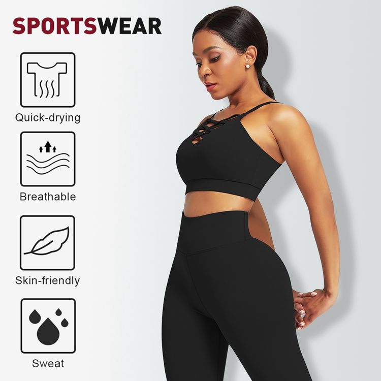 3 Pieces Women's Yoga Fitness  - đánh giá và giá Yoga Fitness Wear