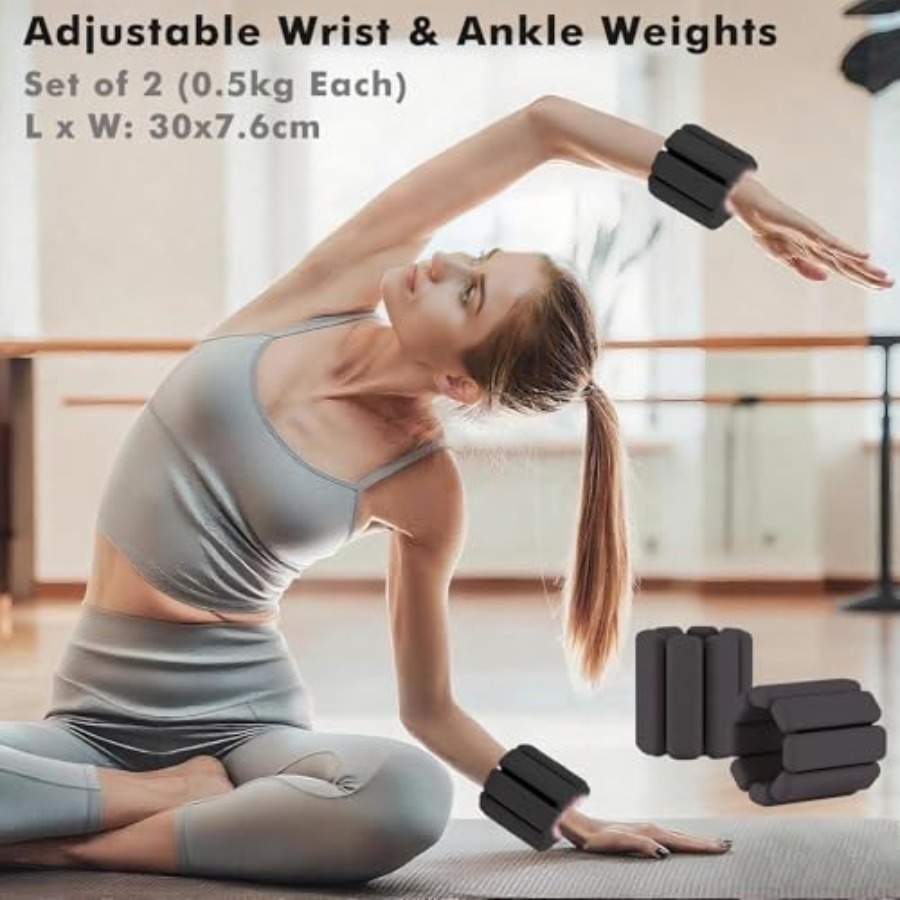 Pilates Ring Kit with Adjustab - đánh giá và giá Ankle Weights