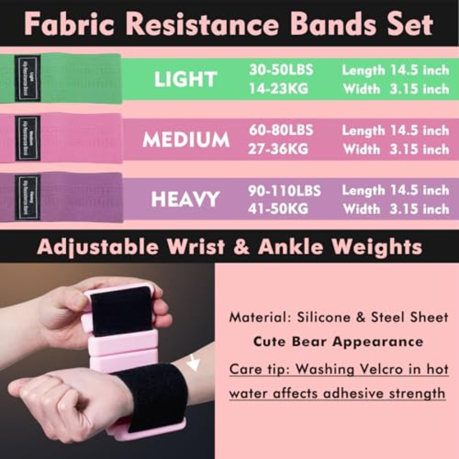 Pilates Ring Kit with Adjustab - đánh giá và giá Ankle Weights