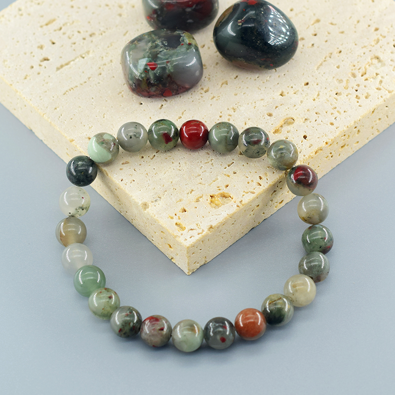 Natural African Blood Stone Be - đánh giá và giá Yoga Fitness Gifts