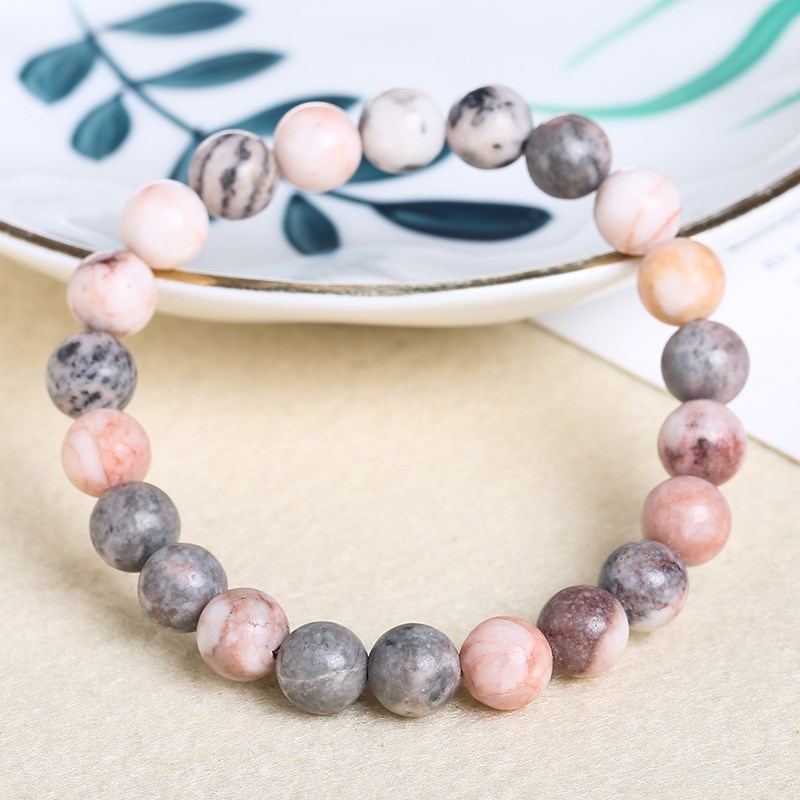 JD Natural Pink Zebra Jasper S - đánh giá và giá Yoga Fitness Gifts