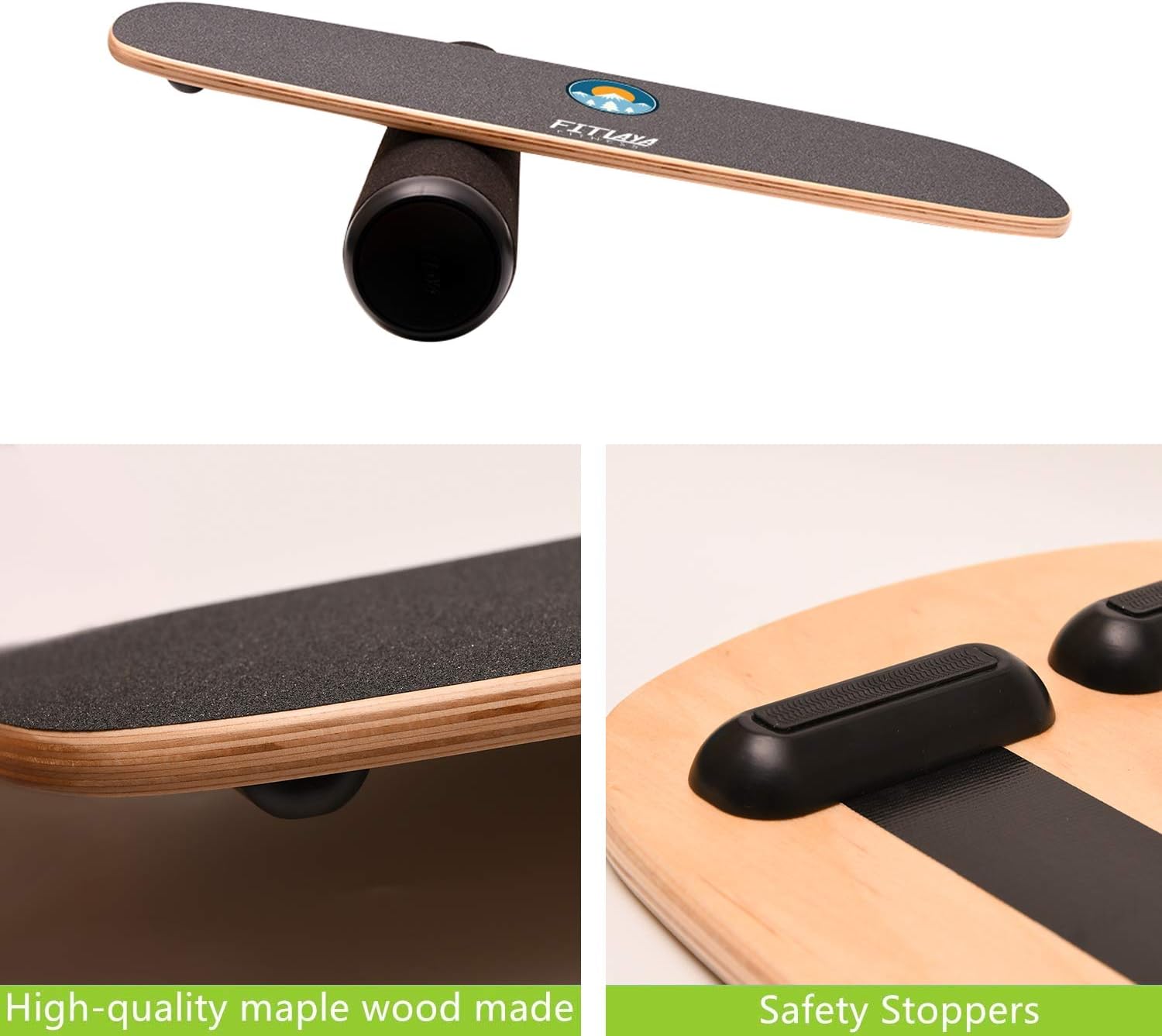 Wooden Fitness Balance Board T - đánh giá và giá Balance Board Fitness