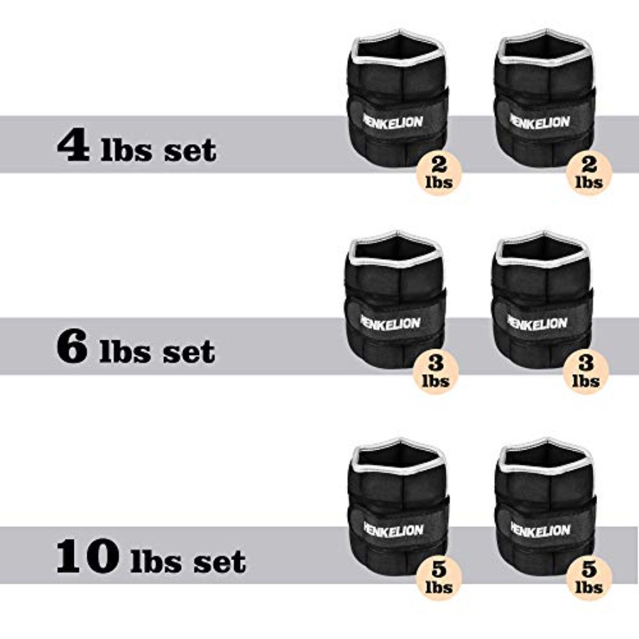 1 Pair 2 3 5 10 Lbs Adjustable - đánh giá và giá Ankle Weights