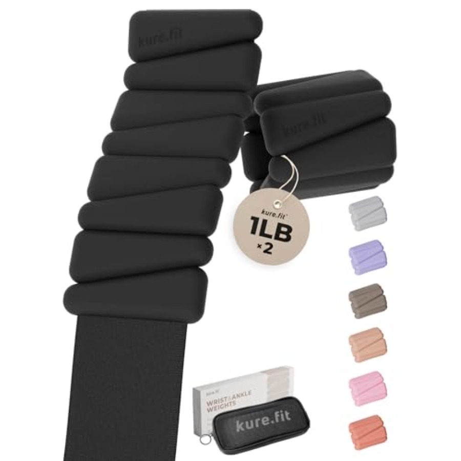 Black Adjustable Wrist and Ank - đánh giá và giá Ankle Weights