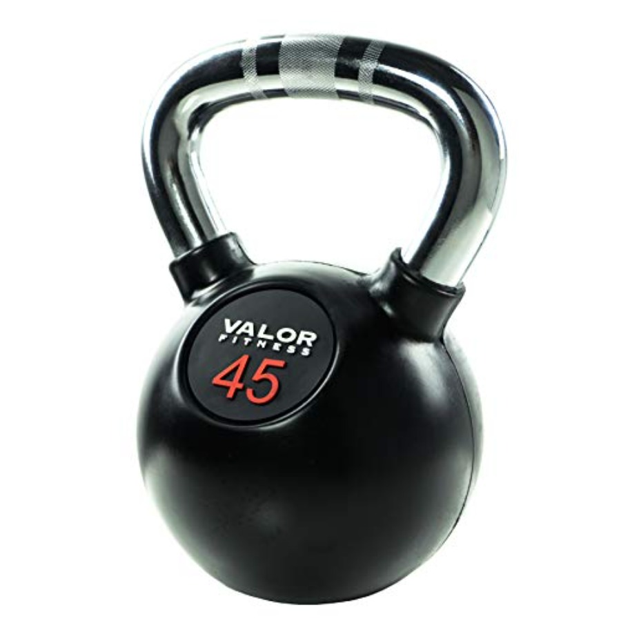 Chrome Handle Rubber Coated Ke - đánh giá và giá Kettlebell