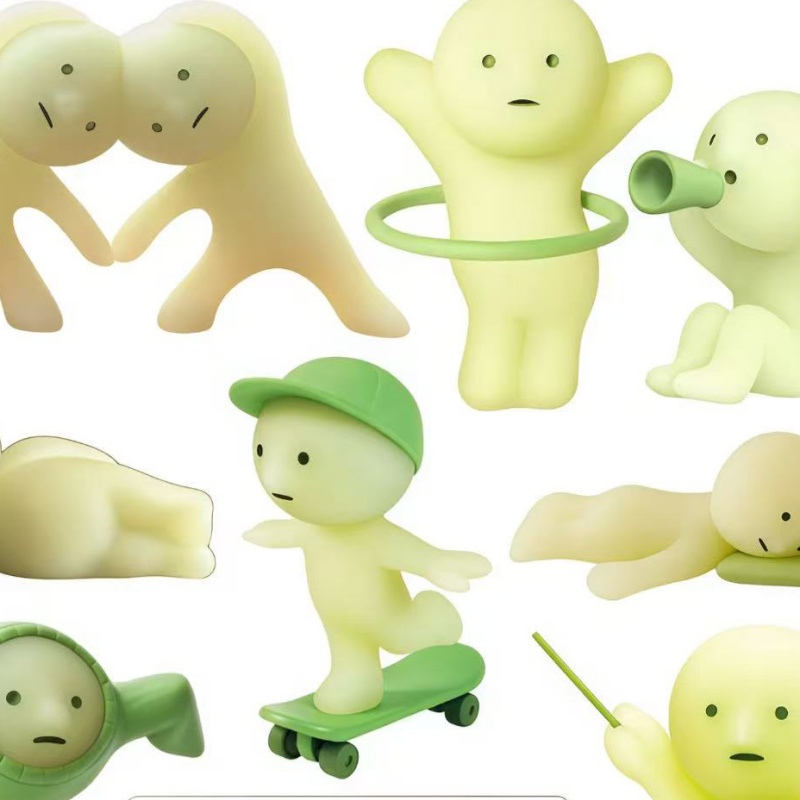 Hot Noctilucent Green Doll Fit - đánh giá và giá Yoga Fitness Gifts