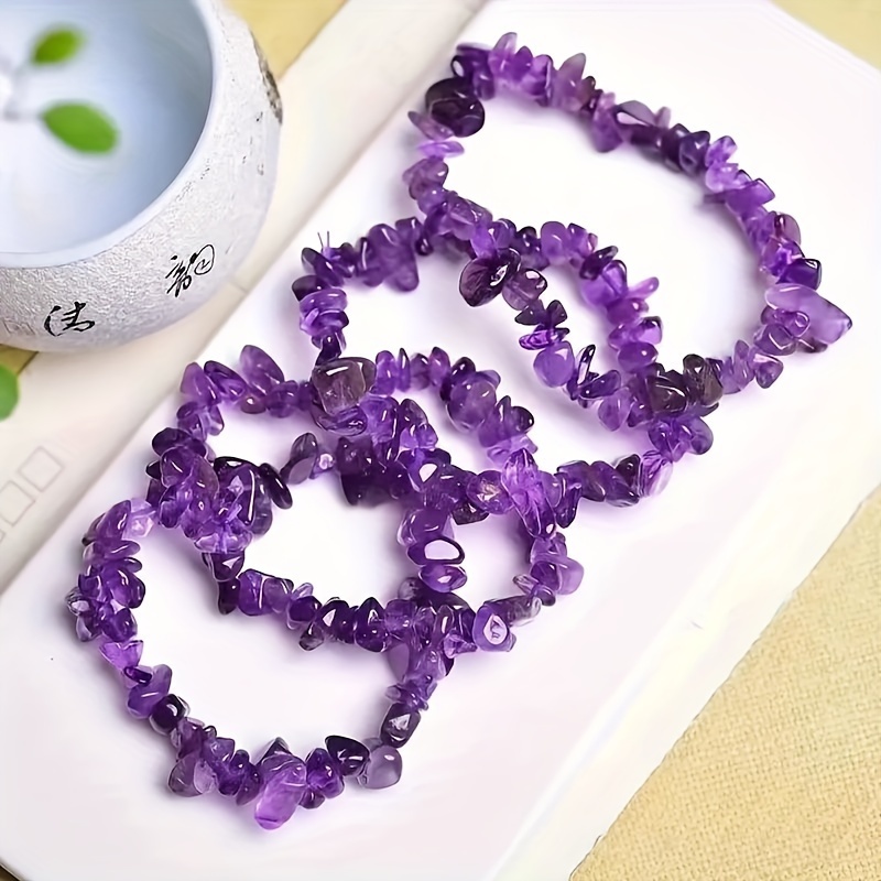 3 Pcs/Set Natural Stone Amethy - đánh giá và giá Yoga Fitness Gifts