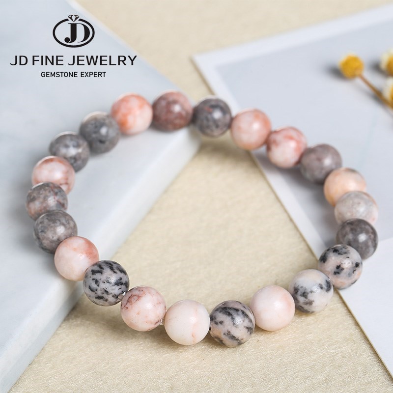JD Natural Pink Zebra Jaspers  - đánh giá và giá Yoga Fitness Gifts