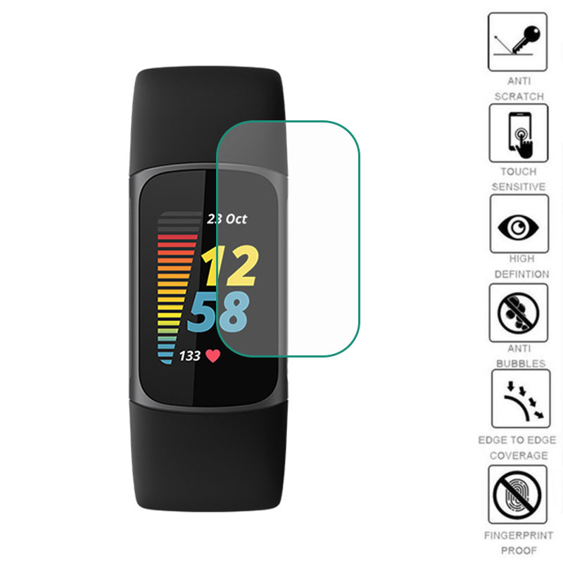 5pcs Soft TPU Clear Protective - đánh giá và giá Fitness Tracker Band