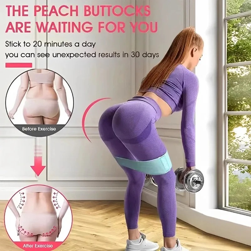 3Pcs Fabric Resistance Hip Boo - đánh giá và giá Yoga Fitness Trainer