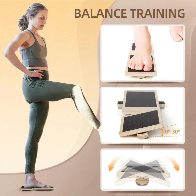 Wooden Single Foot Trainer Bal - đánh giá và giá Balance Board Fitness