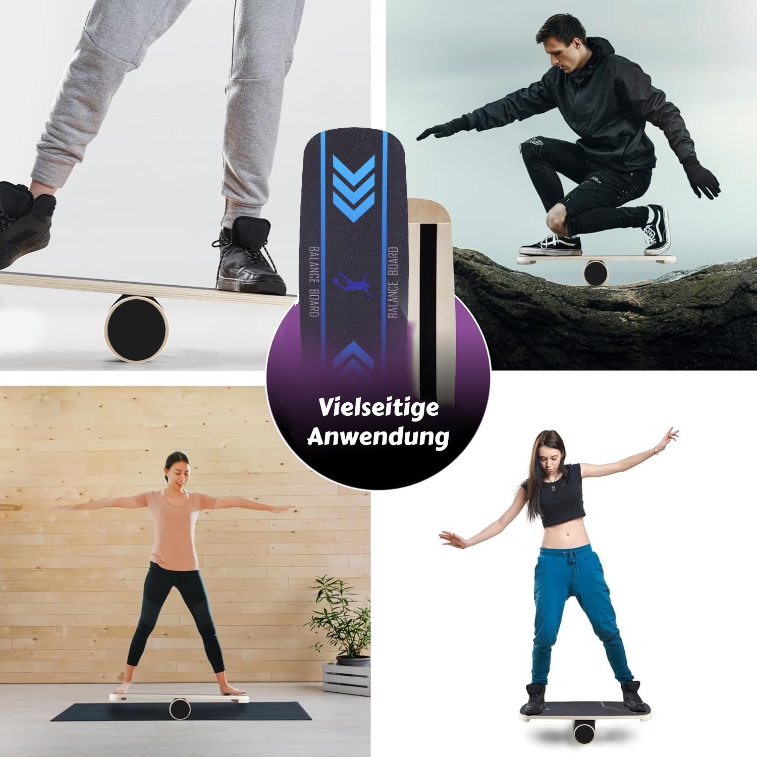 Balance Board Non Slip Surface - đánh giá và giá Balance Board Fitness