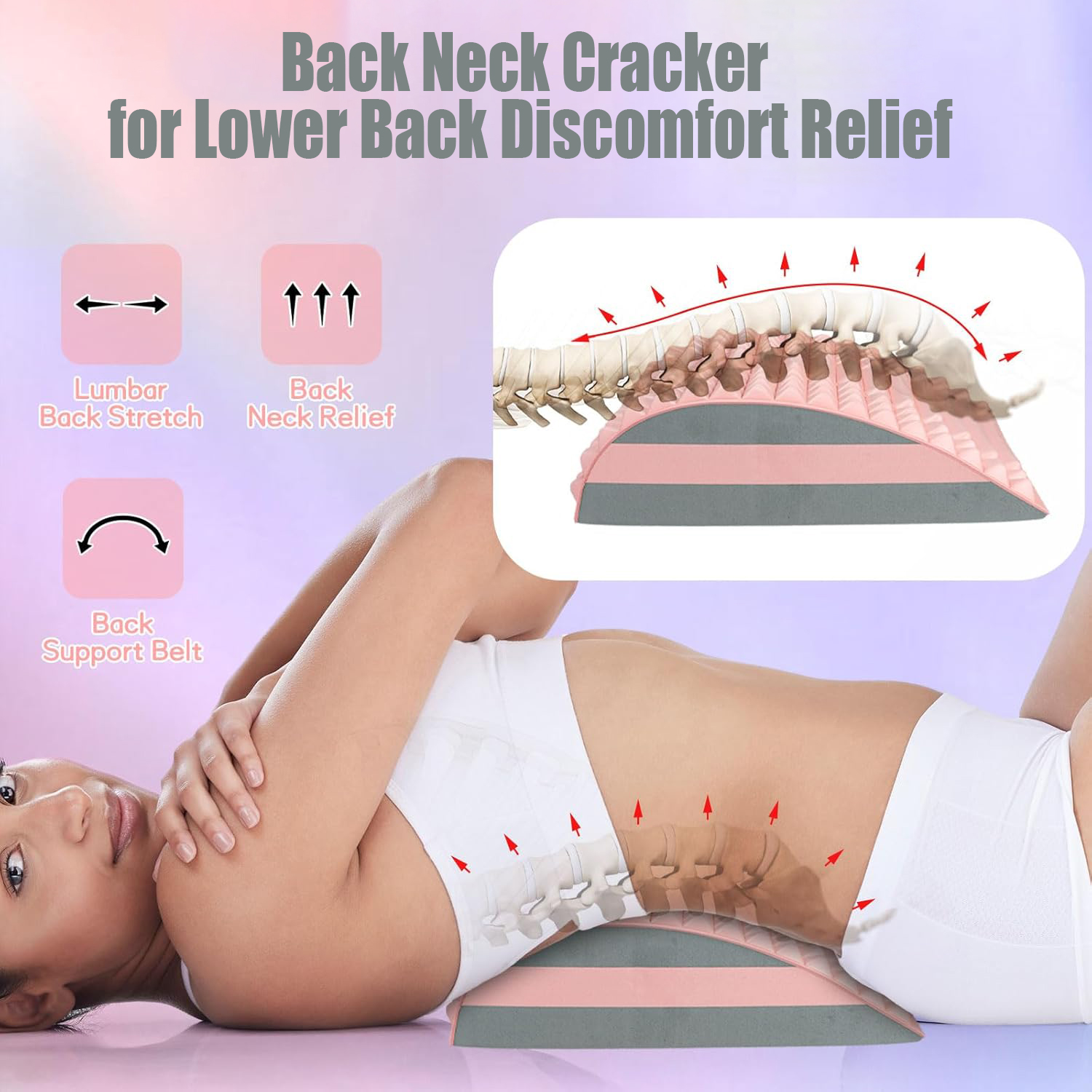 Yoga Back Trainer Lumbar Suppo - đánh giá và giá Yoga Fitness Trainer