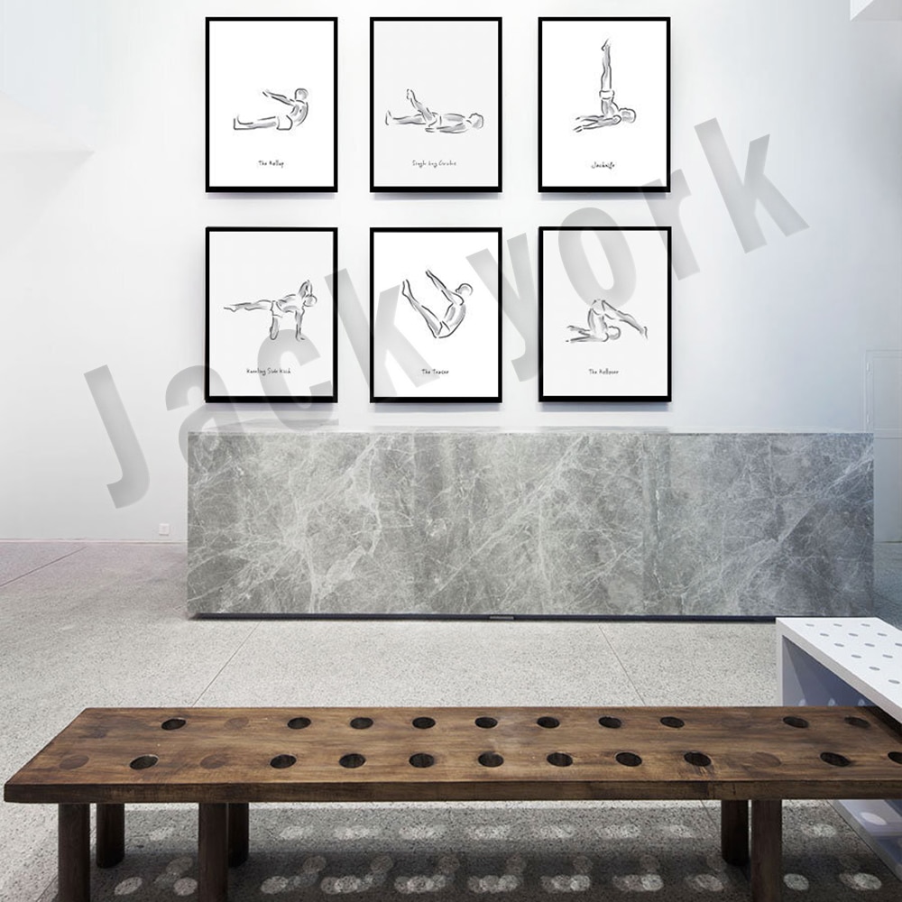 Joseph Pilates Exercise Infogr - đánh giá và giá Yoga Fitness Gifts