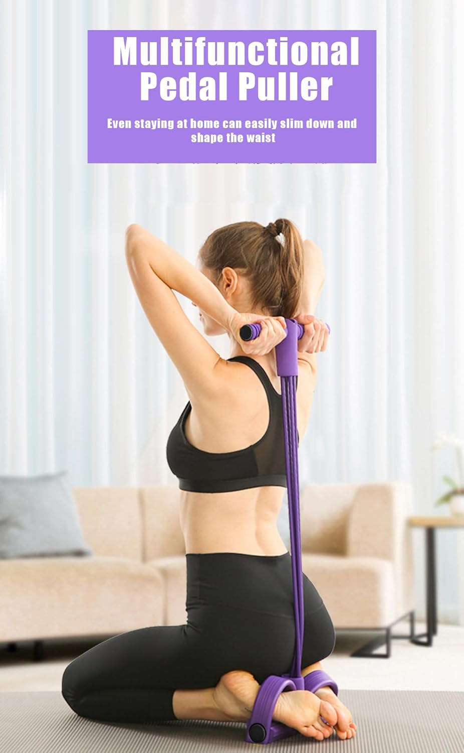 Abdominal Foot Pedal Puller Si - đánh giá và giá Yoga Fitness Trainer