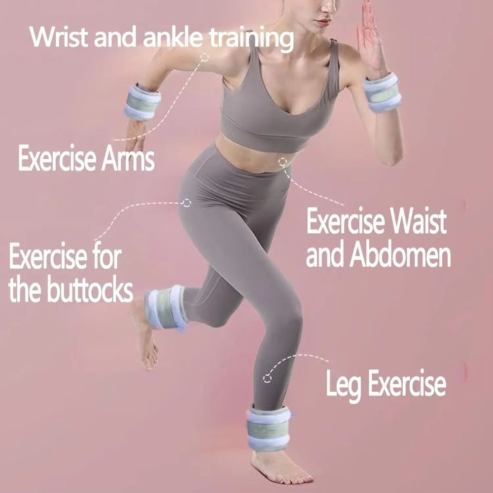 1 Pair Sweat-proof Wrist Weigh - đánh giá và giá Ankle Weights