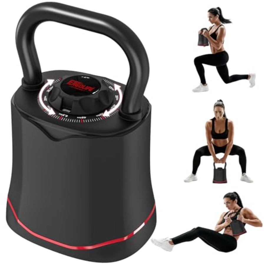 40LB Adjustable Kettlebell Set - đánh giá và giá Kettlebell