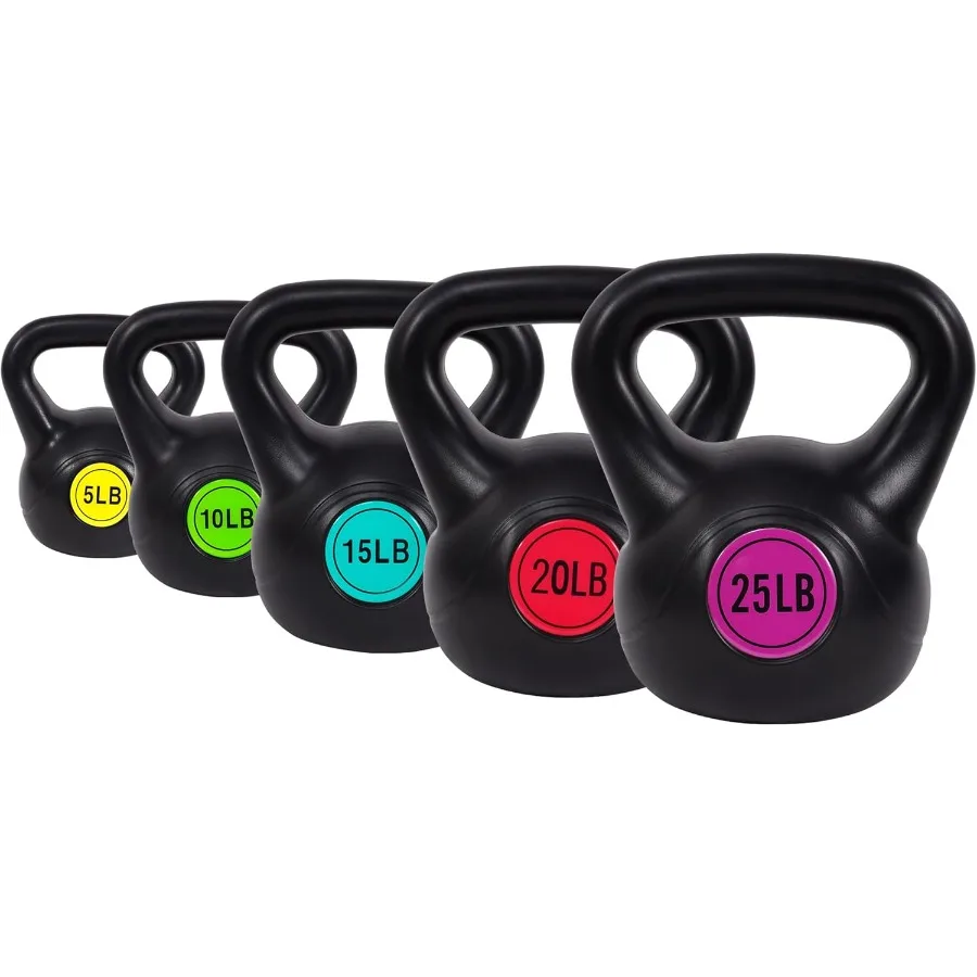 Vinyl Kettlebell Set with 30 4 - đánh giá và giá Kettlebell