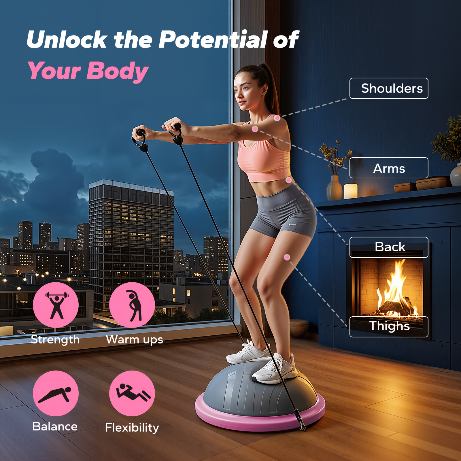 MERACH Balance Board With Resi - đánh giá và giá Balance Board Fitness