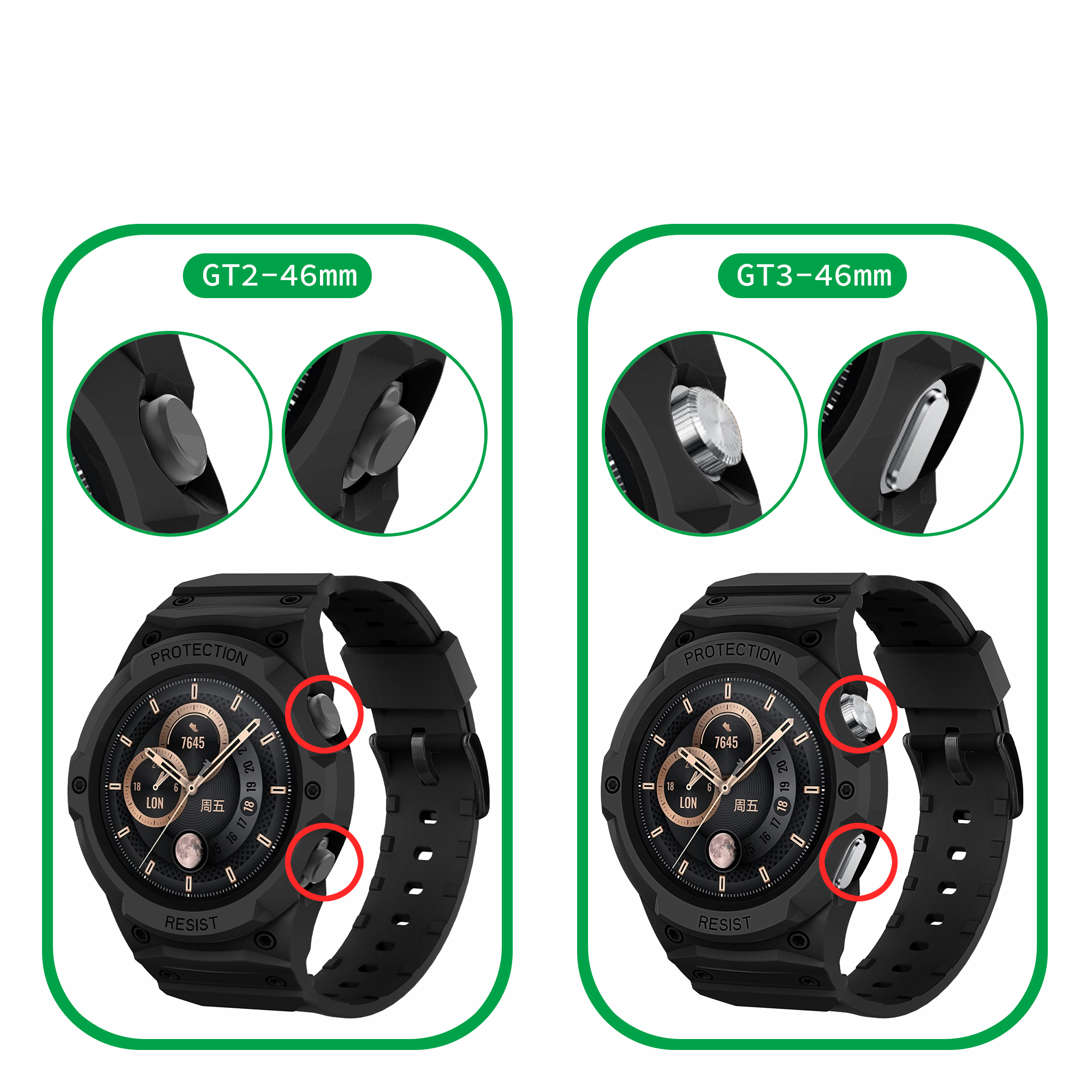 TPU Frame Shell Cover Wrist Wa - đánh giá và giá Fitness Tracker Band