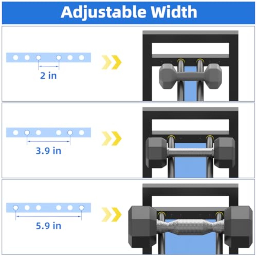 4 Tier Dumbbell RackAdjustable - đánh giá và giá Kettlebell